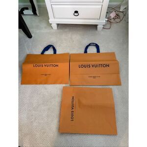 Authentic Louis Vuitton Shopping Bags